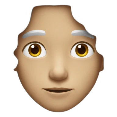 boy with long wavy hair and lazy grey eyes sticker