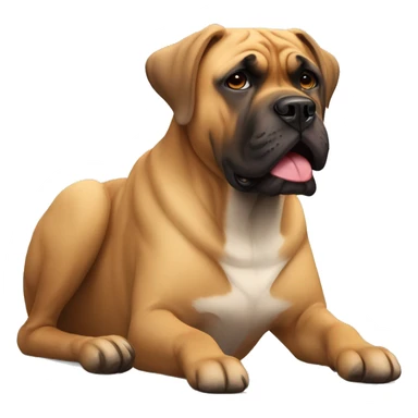 Bull mastiff sticker