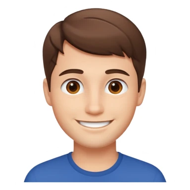 handsome guy sticker