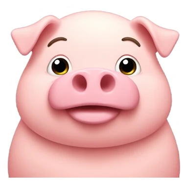 Fat pig  sticker