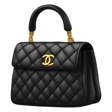 Black Chanel bag  sticker