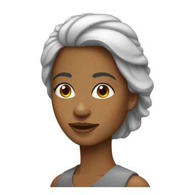 Mulher grisalhas  sticker