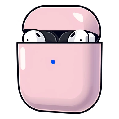 pink airpods max headphones sticker