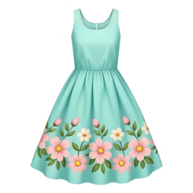 summer dress sticker