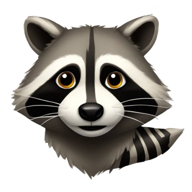 Sketchy raccoon  sticker