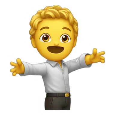 quelqu'un faisant le Dab sticker