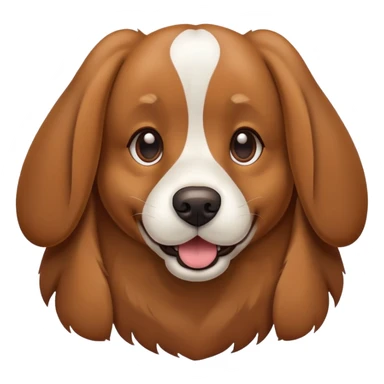 dog with floppy ears sticker