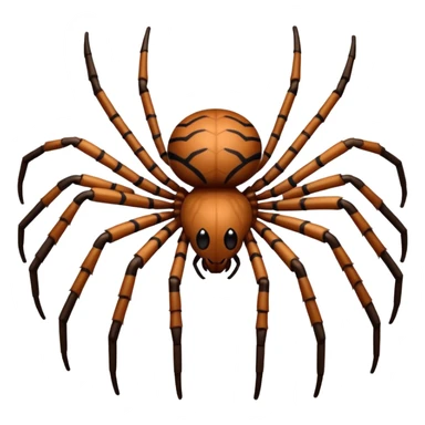 pixelated spider sticker
