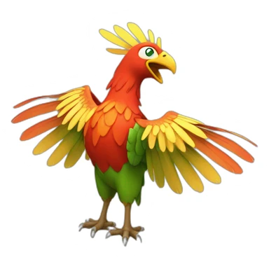 Ho-oh sticker