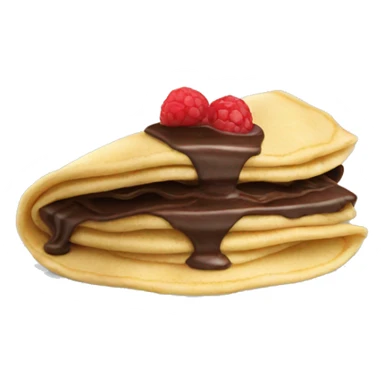 chocolate crepe sticker