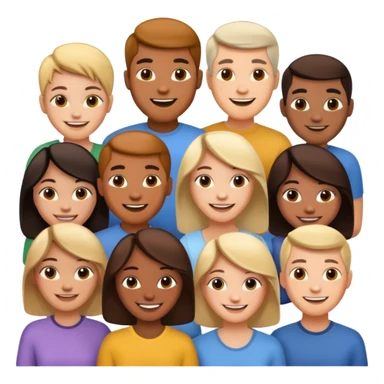 groupe de personne sticker