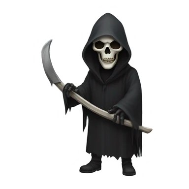 Reaper of the grim variety sticker