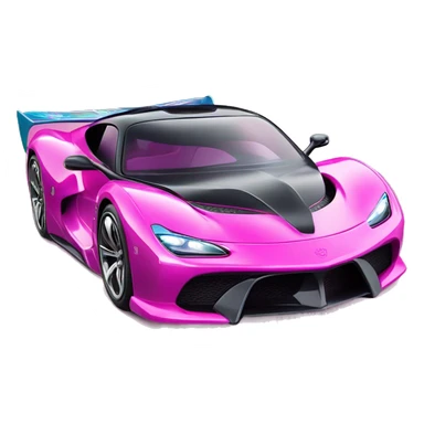 barbie mermaidia’s hot wheels hypercar sticker