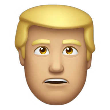 Donald Trump qui dort sticker