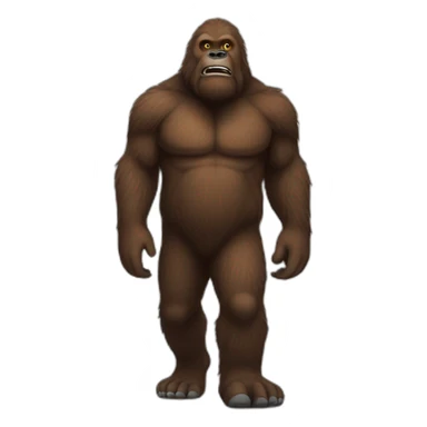 Big foot sticker
