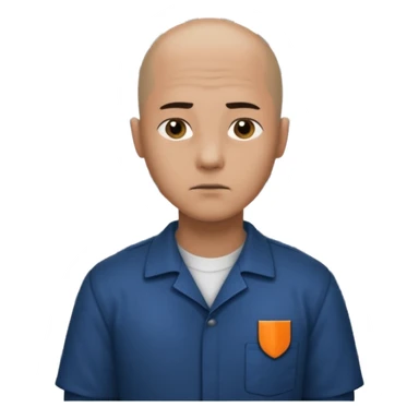 prison with jong man sticker