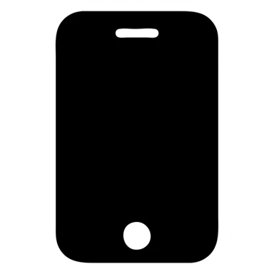 solid filled phone icon sticker