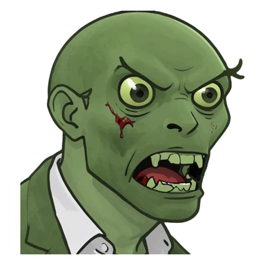 Zombie  sticker