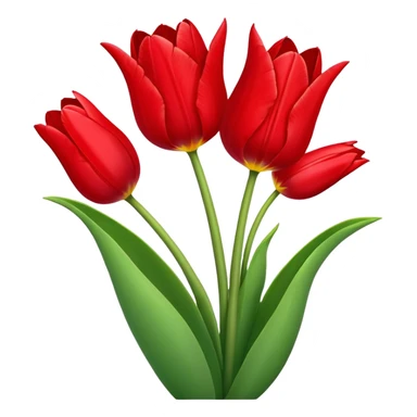Tulipán sticker