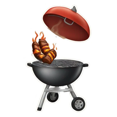 barbecue sticker