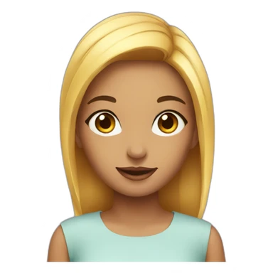 Birthday beautiful girl sticker