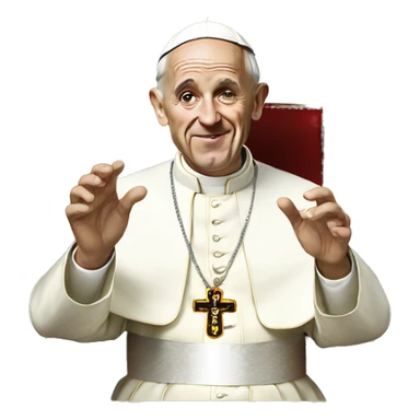 pope smoke sticker