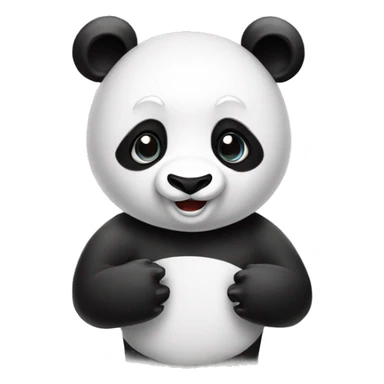 Panda with palma sticker