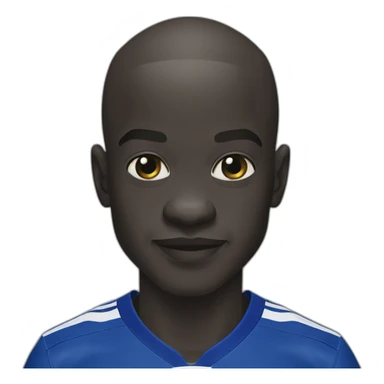 ngolo kante as a football sticker