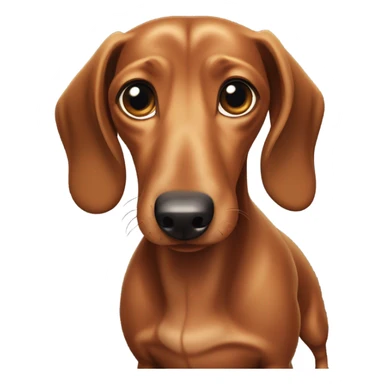 Wiener dog  sticker