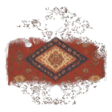 Persian rug sticker