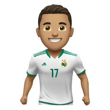 Ronaldo qui fait ça célébration  sticker