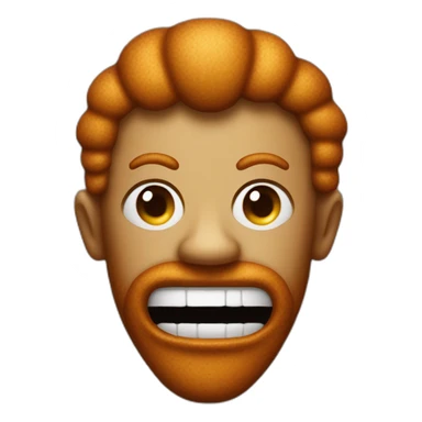 Evil Ginger bread man sticker