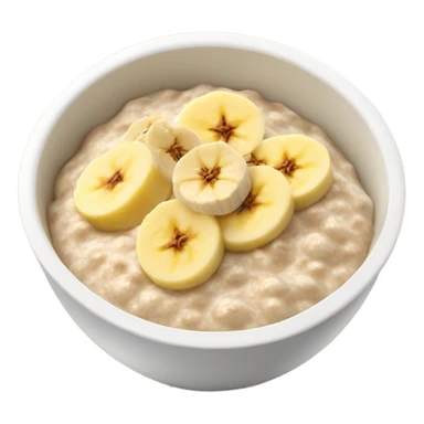 Oatmeal sticker