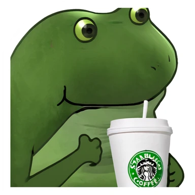 starbucks coffeee sticker