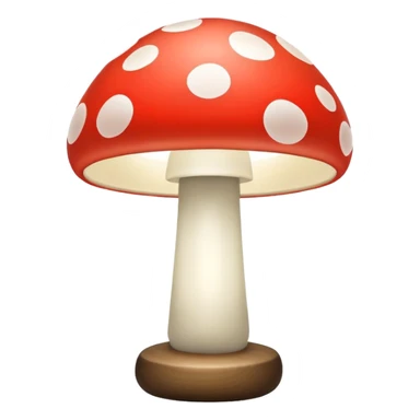 mushroom Lamp basic light  sticker