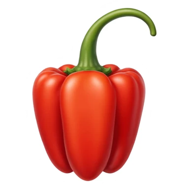 pointy red pepper sticker