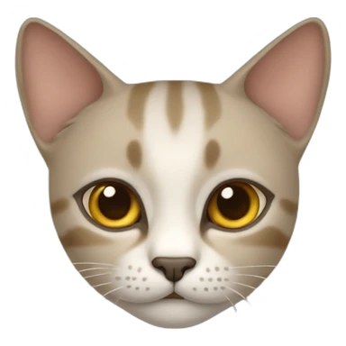 Gato con chinos sticker