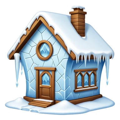 frozen house sticker