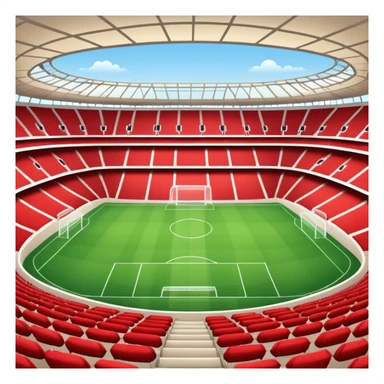 soccer stadium (#00A3E0) and red (#F9423A) sticker