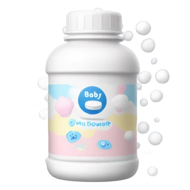 Baby powder  sticker