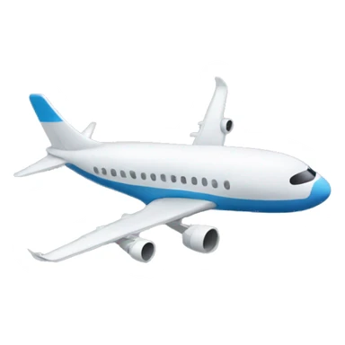 Airplane wearing a dress sticker