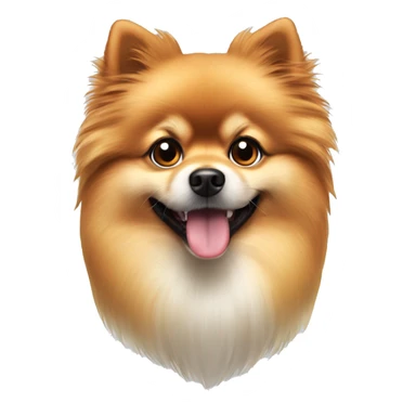 Dog spitz Pomeranian  sticker