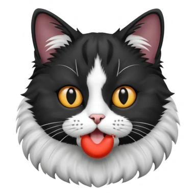 Cat Black&White style sticker