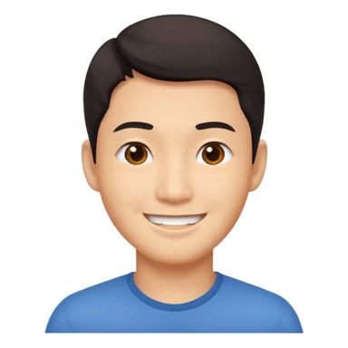 Asian zesty man sticker