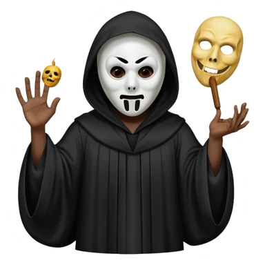 Ghostface from the Scream movie sticker