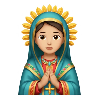 Virgen de Guadalupe sticker