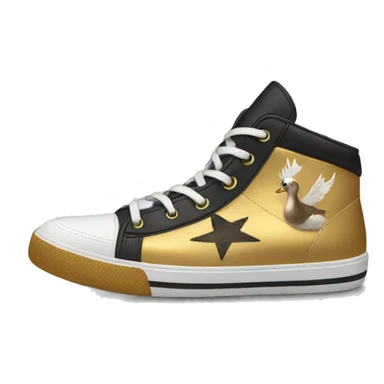 golden goose sneakers sticker