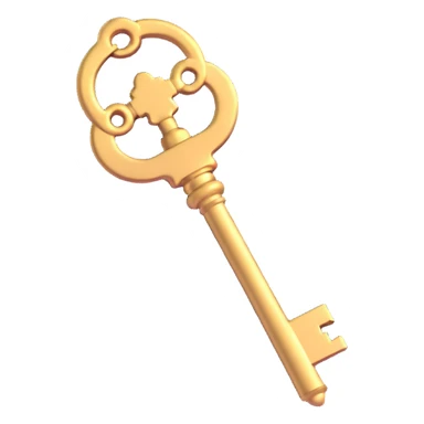 ancient magic key sticker