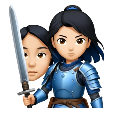 Samurai Defender sticker