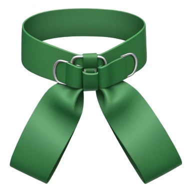 Green karate belt sticker
